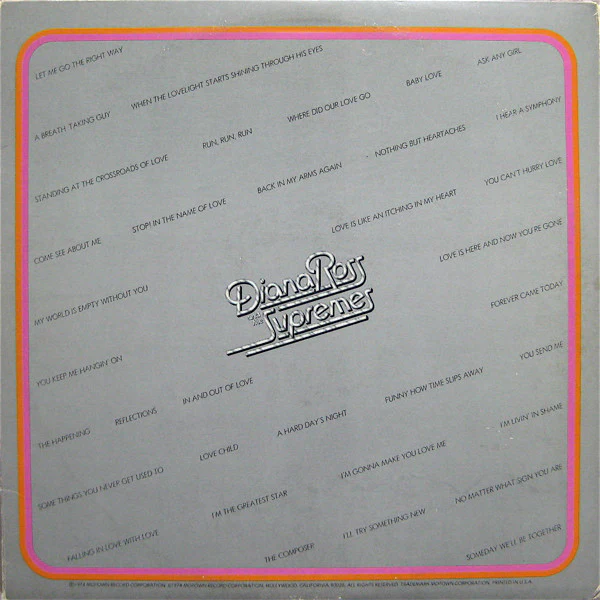 The Supremes - Anthology (3xLP, Comp, San) (Very Good Plus (VG+)) - Image 2