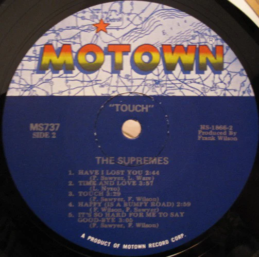 The Supremes - Touch (LP, Album) (Very Good Plus (VG+)) - Image 4