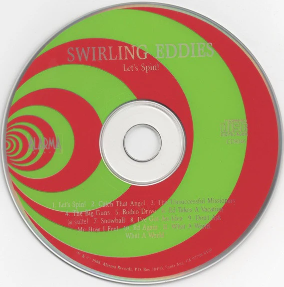 The Swirling Eddies - Let's Spin! (CD, Album) (Very Good Plus (VG+)) - Image 3