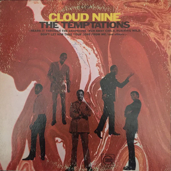 The Temptations - Cloud Nine (LP, Album, Pit) (Very Good Plus (VG+))