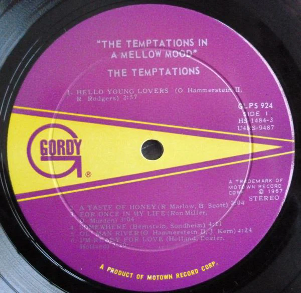 The Temptations - In A Mellow Mood (LP, Album, RCA) (Very Good (VG)) - Image 3