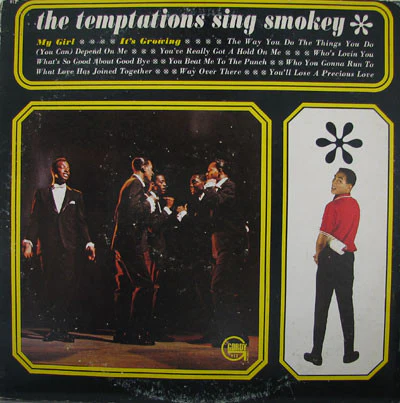 The Temptations - The Temptations Sing Smokey (LP, Album, Mono, Roc) (Very Good Plus (VG+))