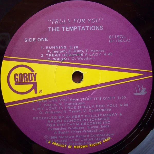 The Temptations - Truly For You (LP, Album, Sup) (Very Good Plus (VG+)) - Image 3