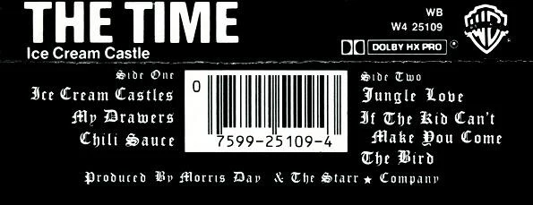 The Time - Ice Cream Castle (Cass, Album, Dol) (Near Mint (NM or M-)) - Image 2