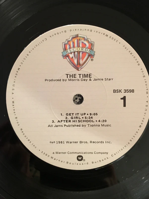 The Time - The Time (LP, Album, Win) (Very Good (VG)) - Image 3