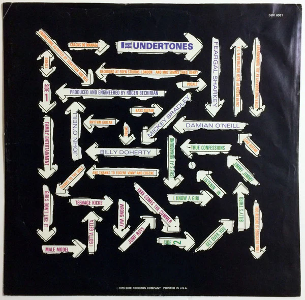 The Undertones - The Undertones (LP, Album, Win) (Near Mint (NM or M-)) - Image 3