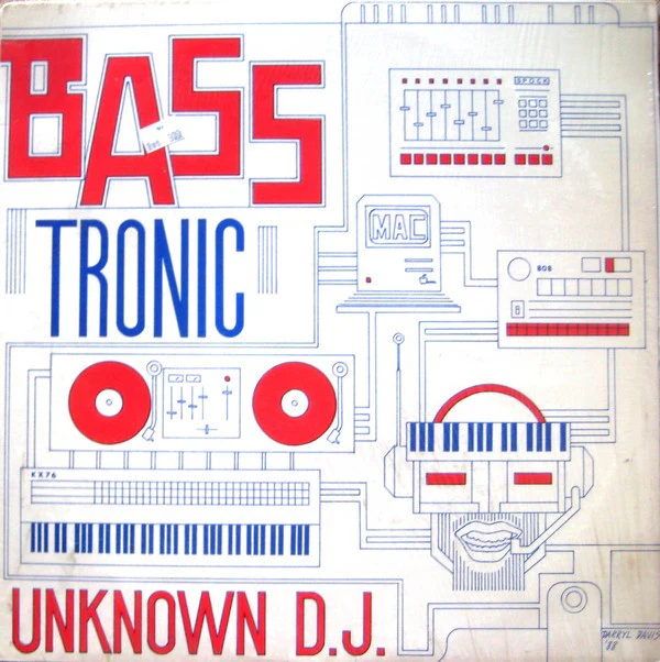 The Unknown DJ - Basstronic (12") (Very Good Plus (VG+))