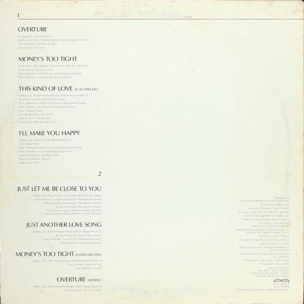 The Valentine Brothers - First Take (LP, Album) (Very Good Plus (VG+)) - Image 2