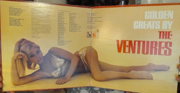 The Ventures - Golden Greats By The Ventures (LP, Comp, Mono, Gat) (Very Good (VG)) - Image 2
