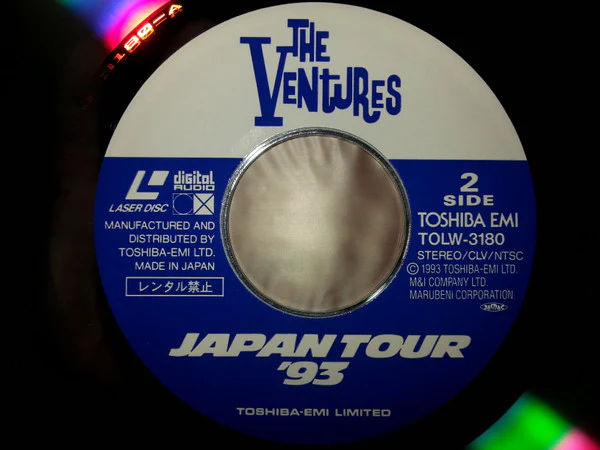 The Ventures - Japan Tour '93 (Laserdisc, 12", NTSC, CLV) (Very Good Plus (VG+)) - Image 4