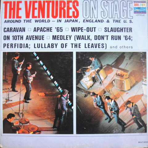 The Ventures - On Stage (LP, Album, Mono, Roc) (Very Good Plus (VG+))