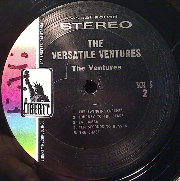 The Ventures - The Versatile Ventures (LP, Comp, Club) (Near Mint (NM or M-)) - Image 4