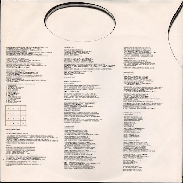 The Who - Face Dances (LP, Album, Jac) (Very Good Plus (VG+)) - Image 5