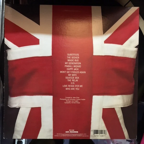 The Who - Greatest Hits (LP, Comp, RE) (Very Good (VG)) - Image 2