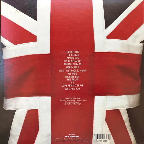 The Who - Greatest Hits (LP, Comp) (Very Good (VG)) - Image 3