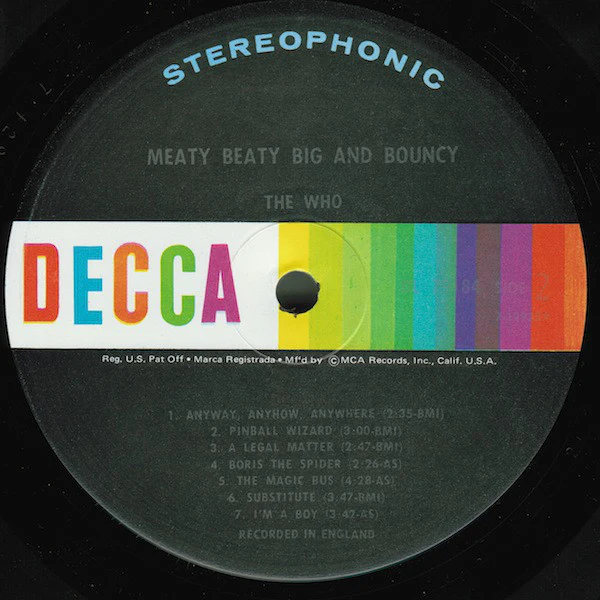 The Who - Meaty Beaty Big And Bouncy (LP, Comp, Glo) (Very Good Plus (VG+)) - Image 5