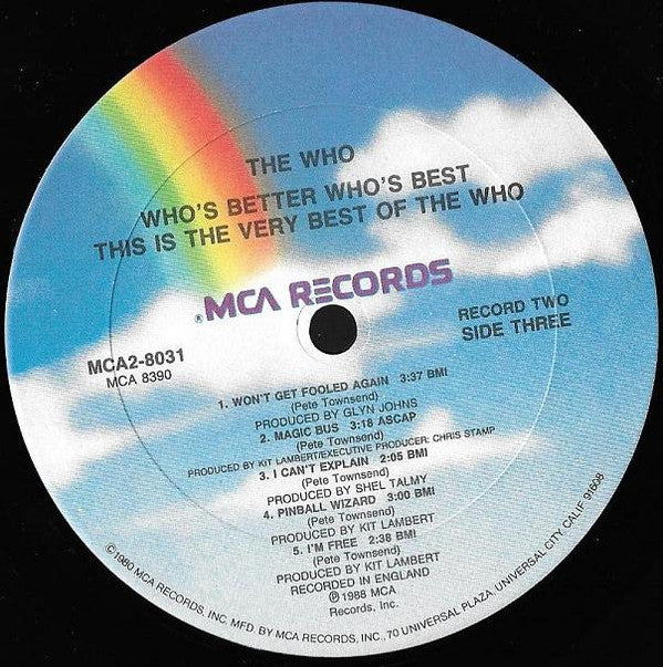 The Who - Who's Better, Who's Best (2xLP, Comp, Club) (Mint (M)) - Image 4