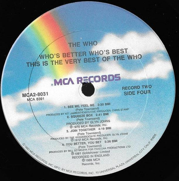 The Who - Who's Better, Who's Best (2xLP, Comp, Club) (Mint (M)) - Image 5