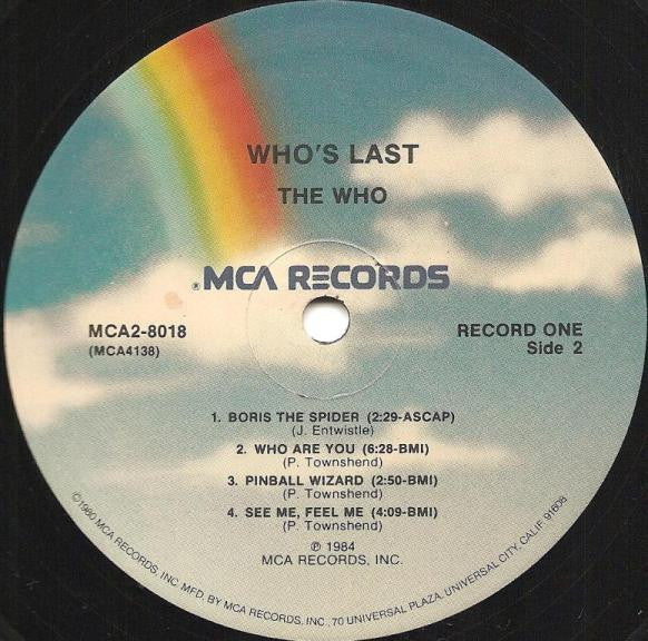 The Who - Who's Last (2xLP, Album) (Good Plus (G+)) - Image 5