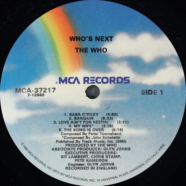 The Who - Who's Next (LP, Album, RE, $up) (Very Good Plus (VG+)) - Image 3