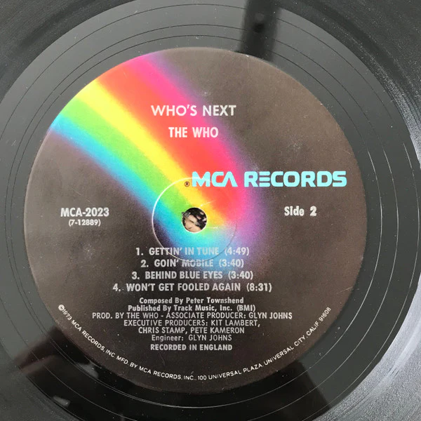 The Who - Who's Next (LP, Album, RE) (Very Good (VG)) - Image 4