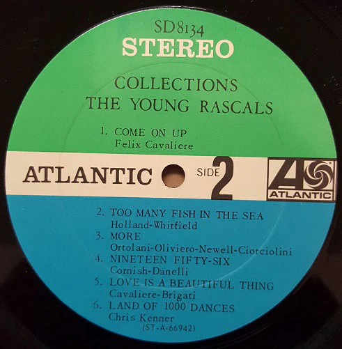 The Young Rascals - Collections (LP, Album, Pit) (Very Good Plus (VG+)) - Image 4