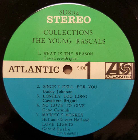The Young Rascals - Collections (LP, Album, Pit) (Very Good (VG)) - Image 3