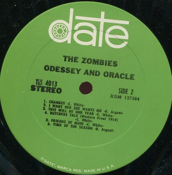 The Zombies - Odessey And Oracle (LP, Album, Pit) (Very Good Plus (VG+)) - Image 4