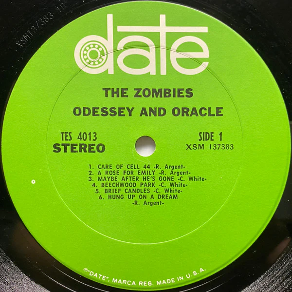 The Zombies - Odessey And Oracle (LP, Album, RP, Ter) (Very Good Plus (VG+)) - Image 3
