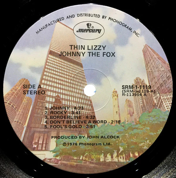 Thin Lizzy - Johnny The Fox (LP, Album, Club, Ind) (Very Good Plus (VG+)) - Image 3
