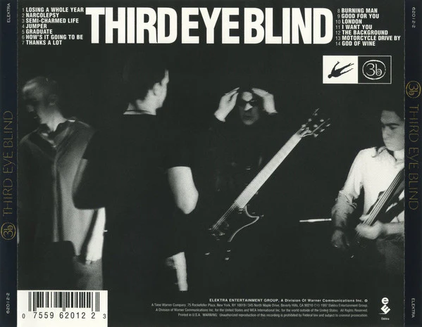 Third Eye Blind - Third Eye Blind (CD, Album, WEA) (Very Good Plus (VG+)) - Image 2