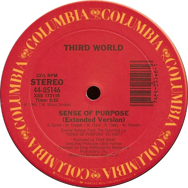 Third World - Sense Of Purpose (12", Single) (Near Mint (NM or M-)) - Image 3