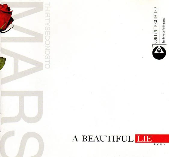 Thirty Seconds To Mars* - A Beautiful Lie (CD, Album, Copy Prot.) (Near Mint (NM or M-))