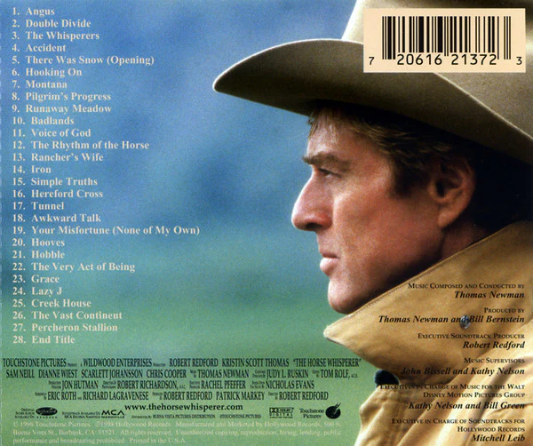 Thomas Newman - The Horse Whisperer (Original Score) (CD, Album) (Very Good Plus (VG+)) - Image 2