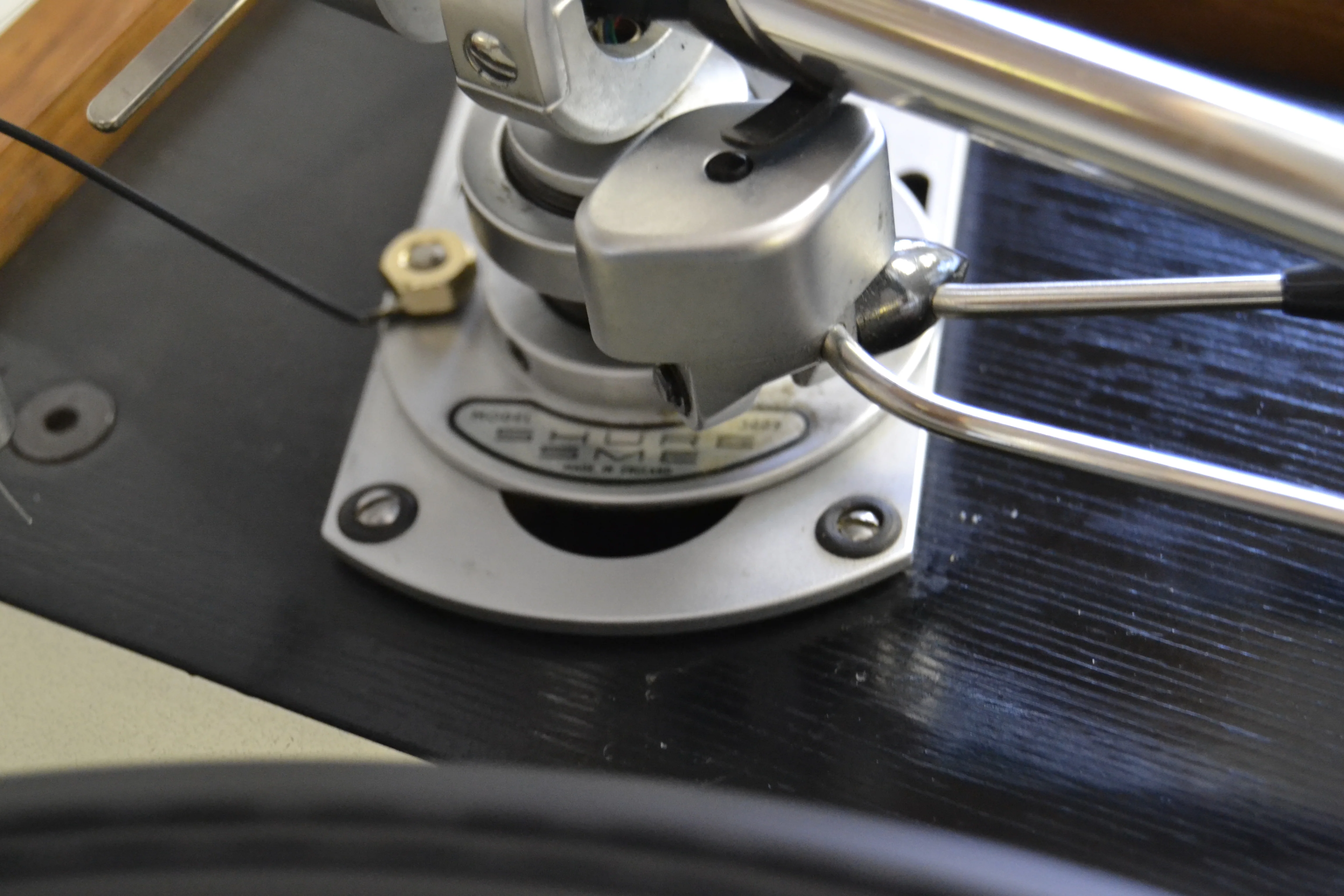 Thorens TD-125 Turntable with Shure SME 3009 Tonearm - NEW Dust Cover - Image 12