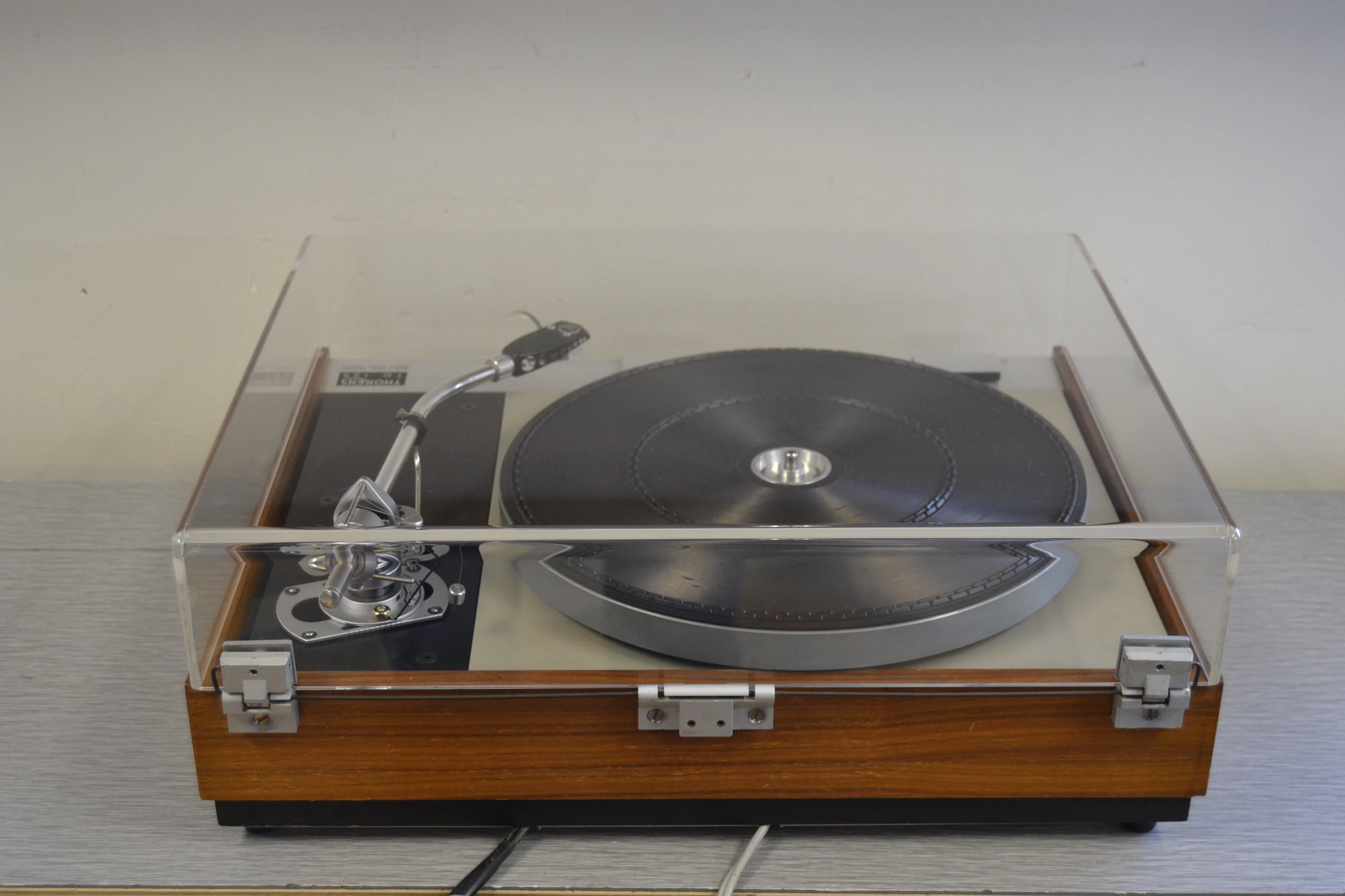 Thorens TD-125 Turntable with Shure SME 3009 Tonearm - NEW Dust Cover - Image 20