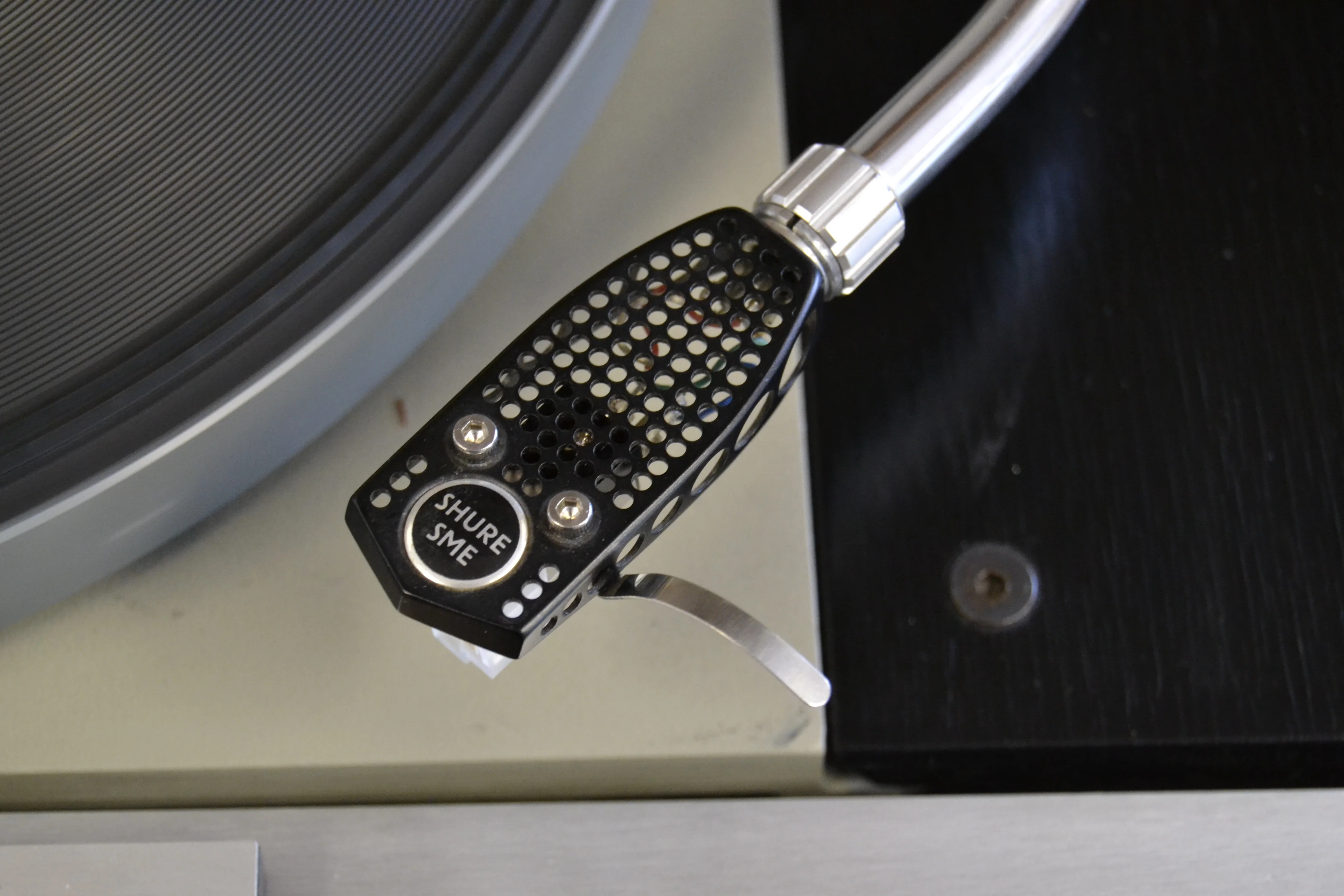 Thorens TD-125 Turntable with Shure SME 3009 Tonearm - NEW Dust Cover - Image 9