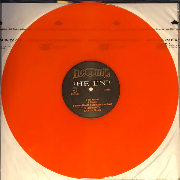 Three 6 Mafia - The End (2xLP, Album, Ltd, RE, Ora) (Near Mint (NM or M-)) - Image 4