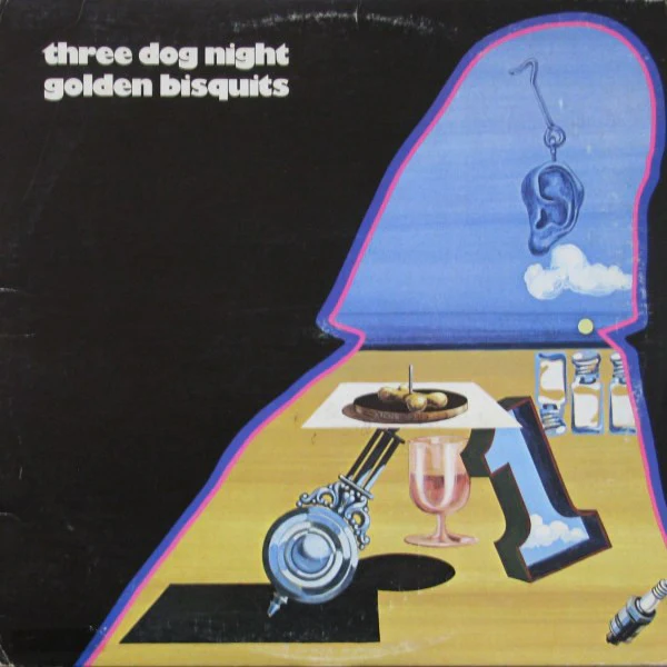 Three Dog Night - Golden Bisquits (LP, Comp, RP, Tru) (Near Mint (NM or M-))