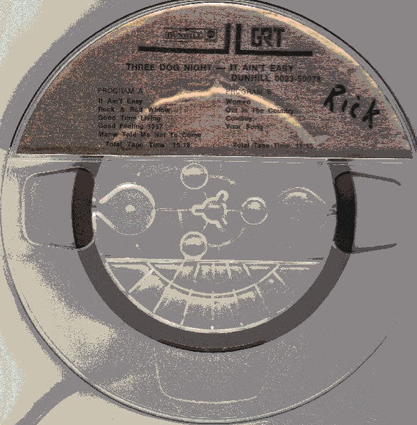 Three Dog Night - It Ain't Easy (Reel, Album, 4-t) (Very Good (VG)) - Image 3