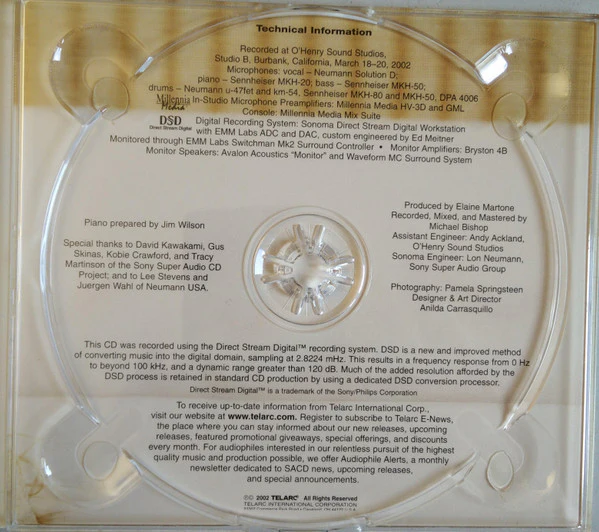 Tierney Sutton - Something Cool (CD, Album, Dig) (Very Good Plus (VG+)) - Image 5