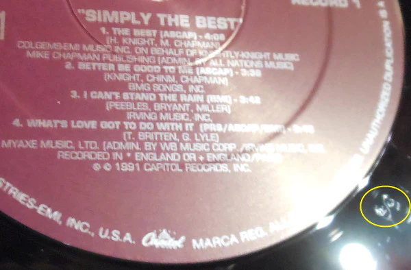 Tina Turner - Simply The Best (2xLP, Comp, Club, RM, SRC) (Very Good Plus (VG+)) - Image 2
