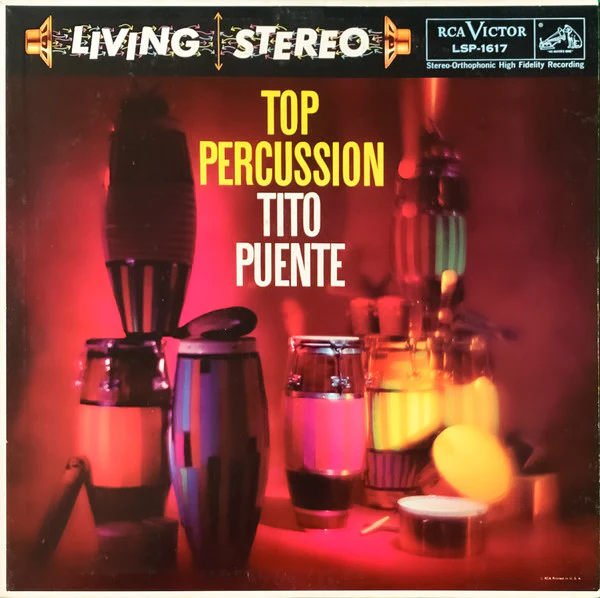 Tito Puente - Top Percussion (LP, Album) (Very Good (VG))