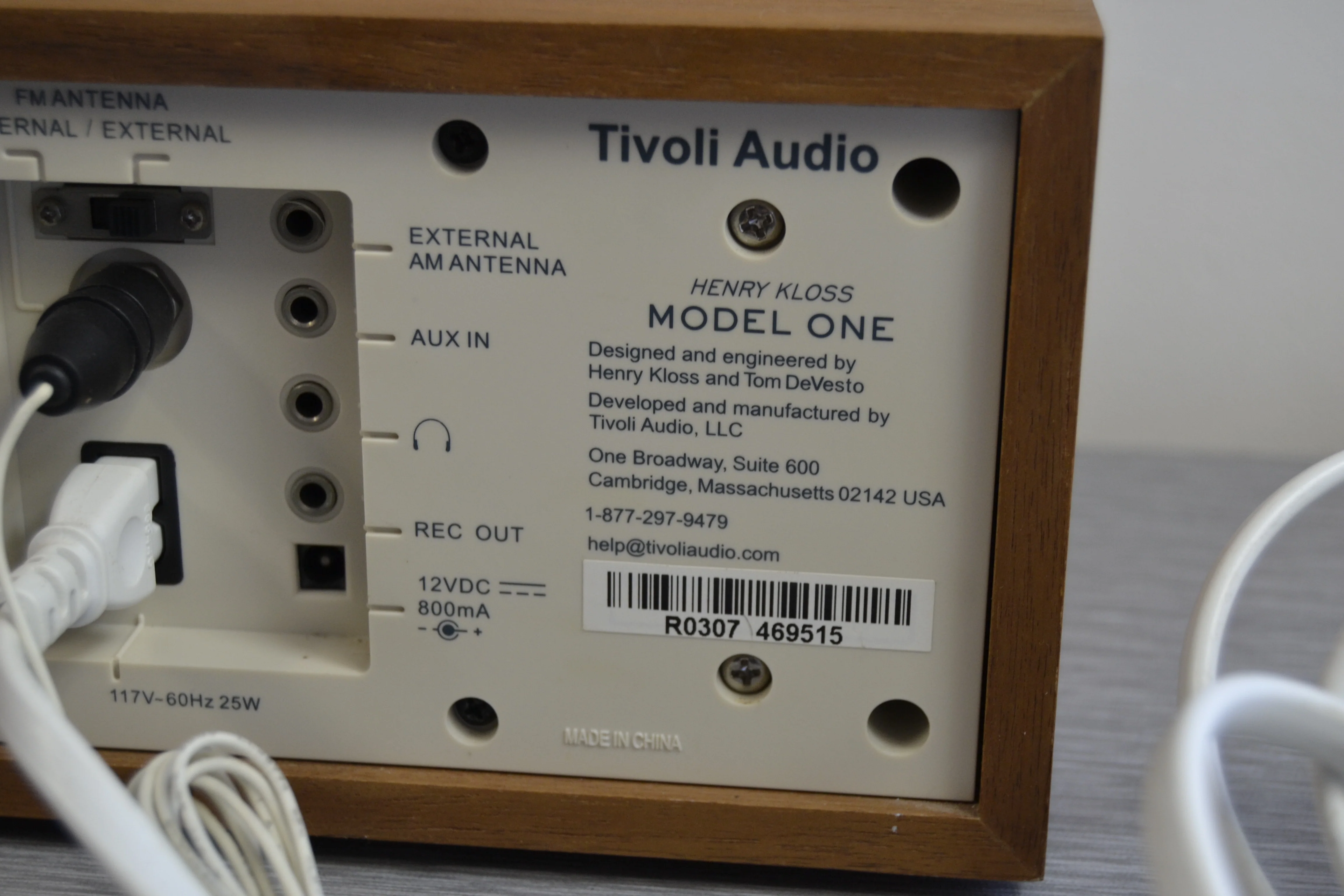 Tivoli Audio Model One by Henry Kloss - Image 3
