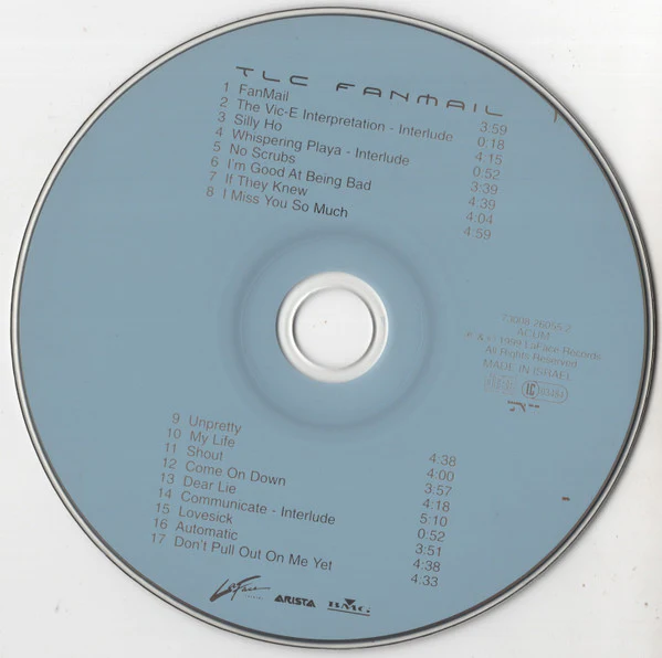 TLC - FanMail (CD, Album, Ltd, Hol) (Very Good Plus (VG+)) - Image 2