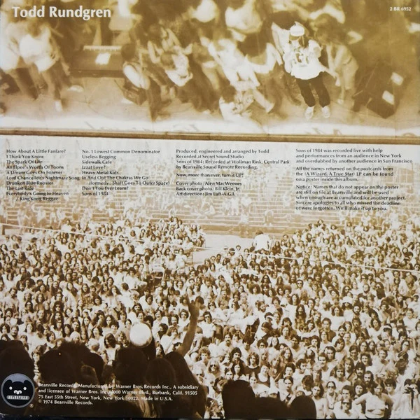 Todd Rundgren - Todd (2xLP, Album) (Very Good Plus (VG+)) - Image 2