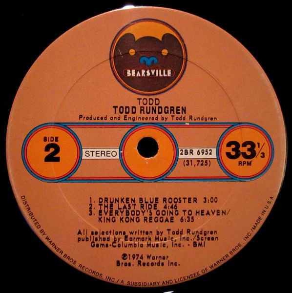 Todd Rundgren - Todd (2xLP, Album) (Very Good Plus (VG+)) - Image 4