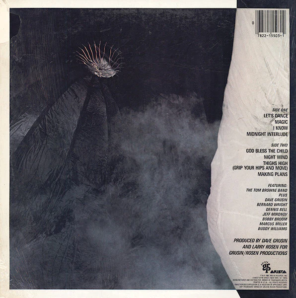 Tom Browne - Magic (LP, Album, Pit) (Very Good (VG)) - Image 2
