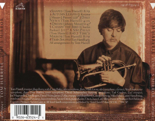 Tom Harrell - Time's Mirror (CD, Album) (Very Good Plus (VG+)) - Image 2