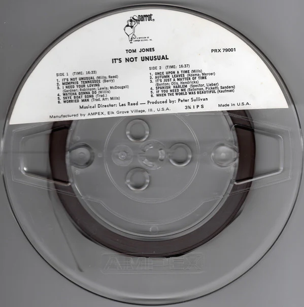 Tom Jones - It's Not Unusual (Reel, 4tr Stereo, 7" Reel, Album) (Very Good Plus (VG+)) - Image 3